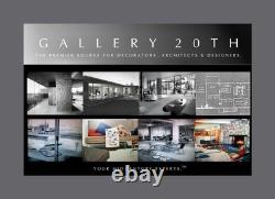 HYPER RARE! MID CENTURY MODERN LAUREL LAMP! BRASS 3 COLOR SHADES 50s 60s VTG MOD