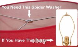 Hand Made Atomic Lamp Shade / Custom Vintage Lighting Style 2504