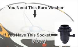 Hand Made Atomic Lamp Shade / Custom Vintage Lighting Style 2504