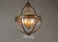 Hanging Lampshades Luminous Vintage Pendant Light Glass Cover Home Fixture Shade