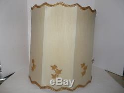 Hollywood Regency Large Lamp Shade Vintage 19