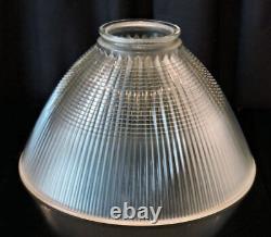 Holophane Light Lamp Shade Globe Sailor Hat 5540 Vintage Industrial Glass