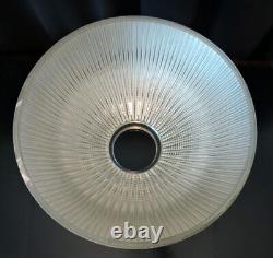 Holophane Light Lamp Shade Globe Sailor Hat 5540 Vintage Industrial Glass