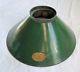 I. P. Frink Patent Tin Lamp Shade With Mirrored Panels Vtg Old Antique Tin Green