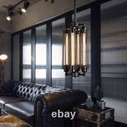 Industrial Vintage Metal Fixture Cage Pendant Light Hanging Ceiling Lamp Shade