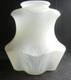 Lot Of 4 Antique Translucent Nicely Shaped Hexagon Lamp Shades With3 Floral Decor