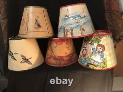 Lamp shades Vintage