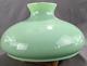 Large Vintage Cased Mint Green Glass Tam O Shanter Shade 11 3/4w Fitter Gwtw