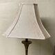 Large Vintage Cream Textured Bell Lampshade