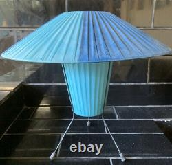 Latex Lamp Shade Vintage Retro Mid-Century Modern 34cm height RARE