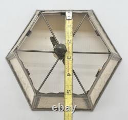 Lithophane Lamp Shade Mid-Century Vintage 6-Panel Children/ Home Scenes