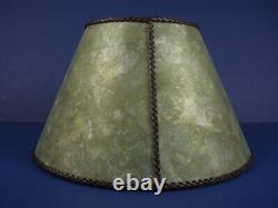 MISSION ARTS & CRAFTS MICA BRIDGE FLOOR LAMP SHADE GREEN Tailor Made Lampshades