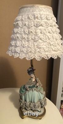Marie Antoinette Style Vintage woman lamp