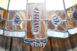 Meyda Tiffany Style Belvidere 21 Stained Glass Lamp Shade Vintage Decor