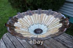 Meyda Tiffany Style Belvidere 21 Stained Glass Lamp Shade Vintage Decor