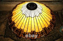 Meyda Tiffany Style Belvidere 21 Stained Glass Lamp Shade Vintage Decor