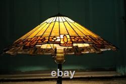Meyda Tiffany Style Belvidere 21 Stained Glass Lamp Shade Vintage Decor
