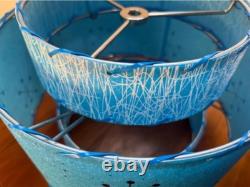 Mid Century Modern 3 Tier Fiberglass Lamp Shade 5.2