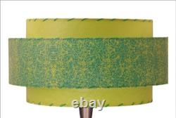 Mid Century Modern Lamp Shade / 3 Tier Fiberglass 11224