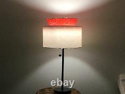 Mid Century Modern Vintage Style Tier Fiberglass Lamp Shade Atomic Retro 887