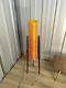 Mid Century Vintage Orange Fibre Glass Rocket Lamp Seriously Cool Delivery Poss