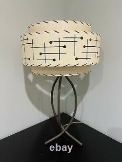 Mid Century Vintage Style 3 Tier Fiberglass Lamp Shade Modern Atomic Retro IBM