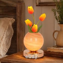 Mini Orange Tulip Table Lamp, 5in Living Room/foyer Home Decoration Lighting, New