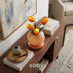 Mini Orange Tulip Table Lamp, 5in Living Room/foyer Home Decoration Lighting, New