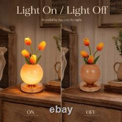 Mini Orange Tulip Table Lamp, 5in Living Room/foyer Home Decoration Lighting, New Mini Orange Tulip Table Lamp, 5in Living Room/foyer Home Decoration Lighting, New
