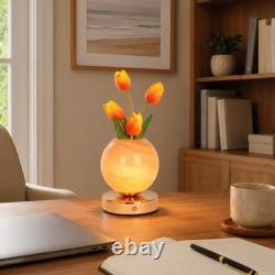 Mini Orange Tulip Table Lamp, 5in Living Room/foyer Home Decoration Lighting, New