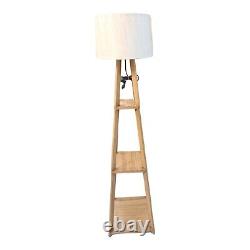 Modern Wooden Tripod Floor Lamp Stand Nautical Floor Shade Lamp Home Decor