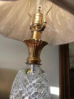 NEW! Set of 2 Vintage Waterford Crystal 22 Bedside Table Lamp Shade # 931710