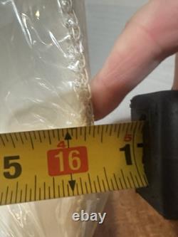 NOS Pair Of MCM Bell Lamp Shades W Scallop Accent 15 Tall