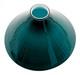 Nos! Vintage 9-1/2 Dia.'emeralite' Green Cased Dome Glass Shade, 2-1/4 Fitter