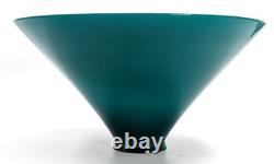 NOS! Vintage 9-1/2 Dia.'Emeralite' Green Cased Dome Glass Shade, 2-1/4 Fitter
