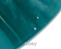 NOS! Vintage 9-1/2 Dia.'Emeralite' Green Cased Dome Glass Shade, 2-1/4 Fitter