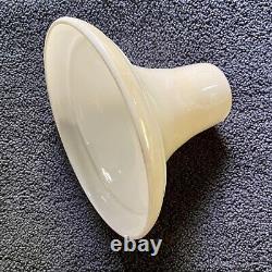 NOS Vintage Glass Nu-Gold Torchiere Lamp Shade Funeral Parlor