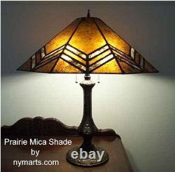 NYM Arts Prairie Mica lamp shade for your antique vintage base