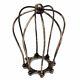 New Edison Metal Lamp Shade Vintage Ceiling Light Fitting Balloon Shape Cage