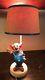 Official Bozo The Clown Vintage Lamp Light With Original Lamp Shade 1950s-1960s