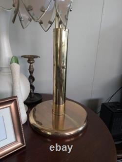 Original Vintage 5 Bloom Waterfall Lotus Lamp