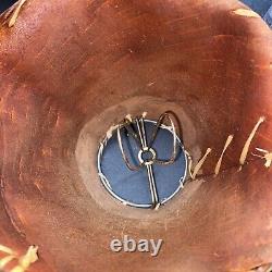 PAIR VTG. RUSTIC ADIRONDACK HANDMADE BIRCH BARK LAMP SHADE 6x5x3