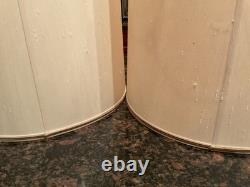 Pair Vintage Stiffel Lamp ShadesDrum Style16-1/2