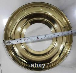 Pair of Brass Replica Ceiling Pendant Lamps Retro Hanging Lights with Shades