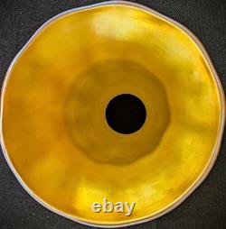 Pair of Quezal Art Glass Lampshades