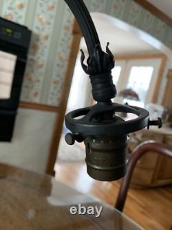 Pittsburg LBG Desk Lamp With Red Beaded Drape Lamp