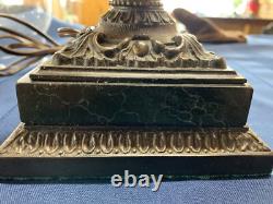 Pittsburg LBG Desk Lamp With Red Beaded Drape Lamp