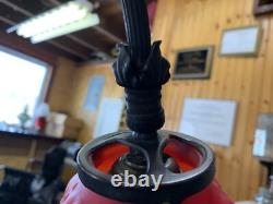 Pittsburg LBG Desk Lamp With Red Beaded Drape Lamp