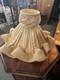 Queen 21antique Gold Satin Vintage Boudoir Lampshade Ruffled Amazing Art Deco