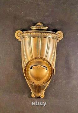 RARE Antique Angle Lamp Co. Classic Kerosene Wall Sconce